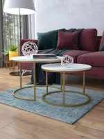 Комплект журнальных столов Акцент - ЗЗБ - МДФ в ПВХ