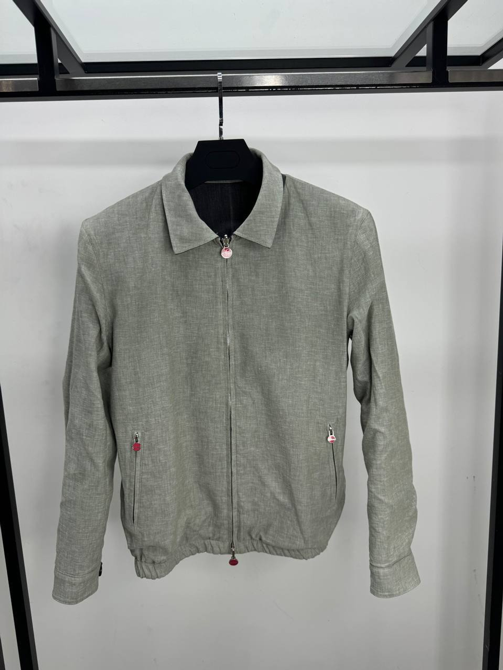 Двухсторонняя джинсовая куртка Kiton