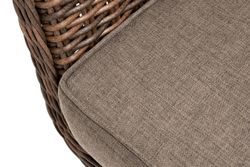 "Прованс" диван из искусственного ротанга трехместный, цвет коричневый