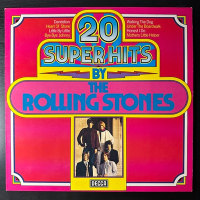 The Rolling Stones ‎– 20 Super Hits By The Rolling Stones (Германия 1978г.)