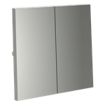 Клавиши для выключателя/переключателя двухклавишного, S70 (сталь)