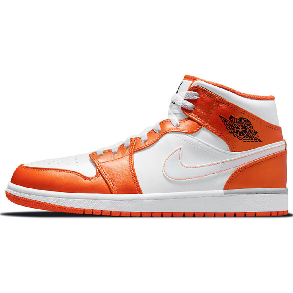 Кроссовки Air Jordan 1 Mid SE Electro Orange