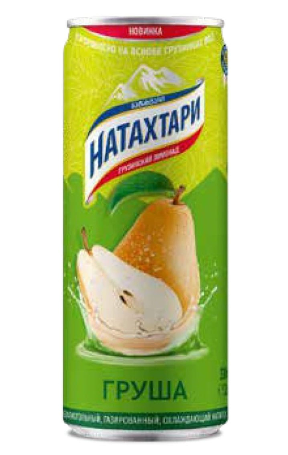 Газированная вода Натахтари Груша 330мл ж/б