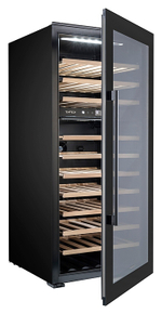 Винный шкаф Temptech Oslo OZ124DB двухзонный черный
