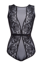 Боди Frozen Black с эффектом мерцания (Размер: 38) (Цвет: черный)