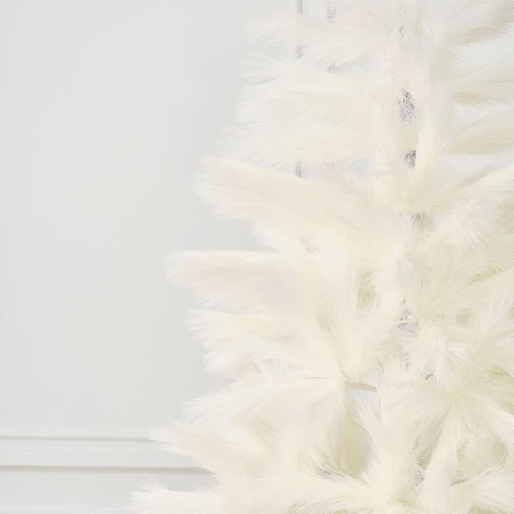 Искусственная белая елка «White Charm» (ветки из пампасной травы) от 2,1 м до 2,4 м