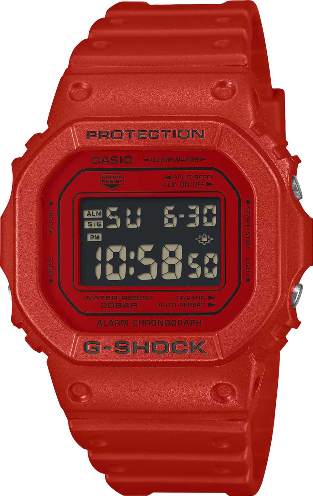 Мужские наручные часы Casio G-Shock DW-5600RRB-4