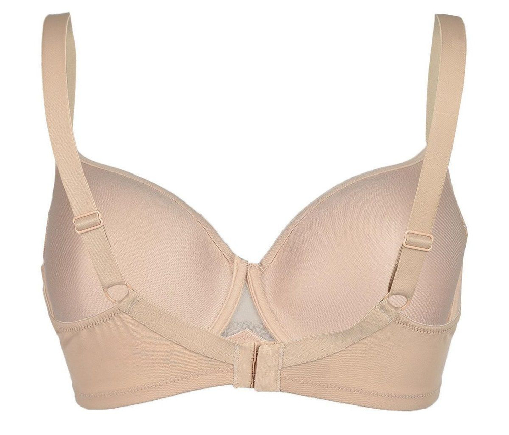 Бюстгальтер-балконет с формованной чашкой S1 (Размер: 5D) (Цвет: черный)