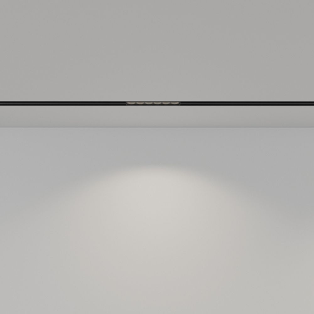 Магнитный трековый светильник ЭРА TRM20-3-11-6W3K BK светодиодный 6Вт 3000К черный для системы NOVA