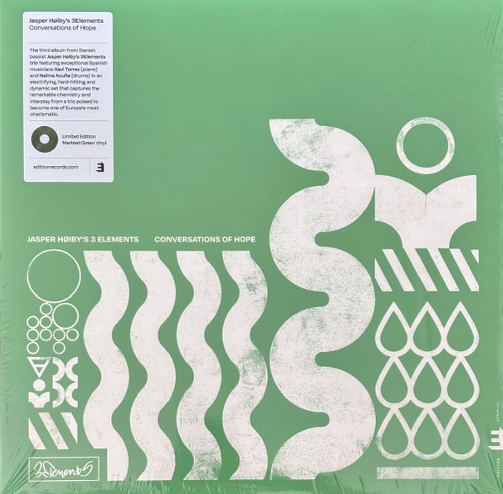 Jasper Hoiby - 3 Elements: Conversations Of Hope - Marbled Green LP
