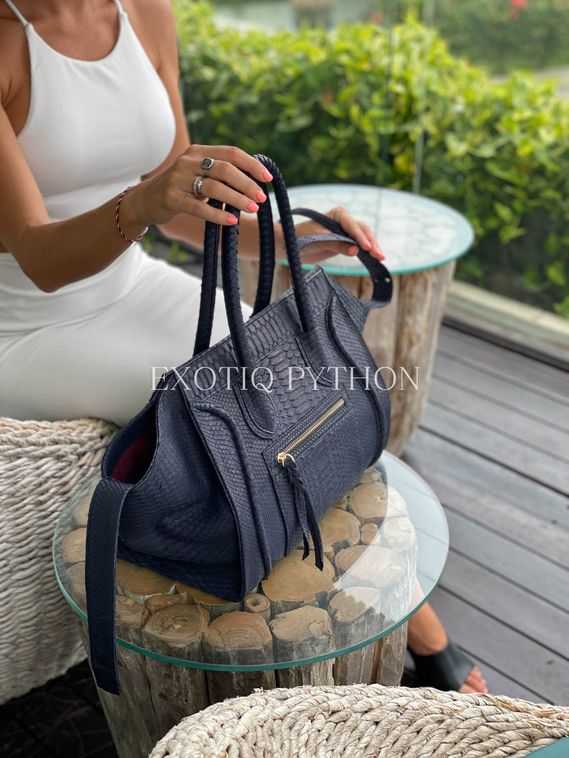Женская сумка из кожи питона - BG-497