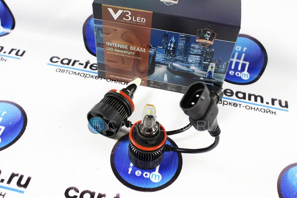 Автолампы светодиодные LED "V3" Mini H11