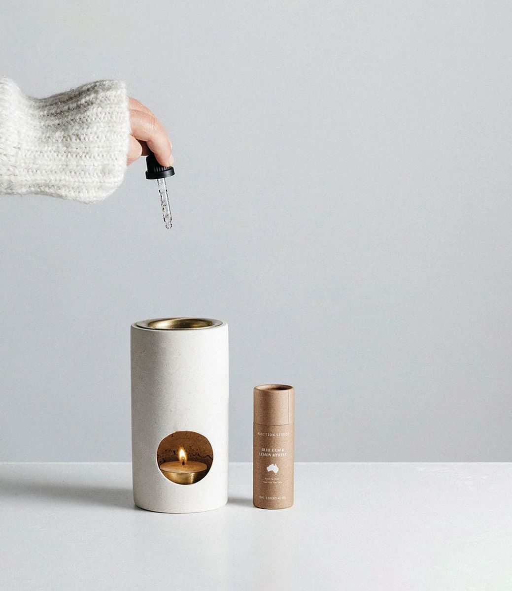 Addition Studio Synergy Oil Burner White Limestone — диффузор для эфирных масел