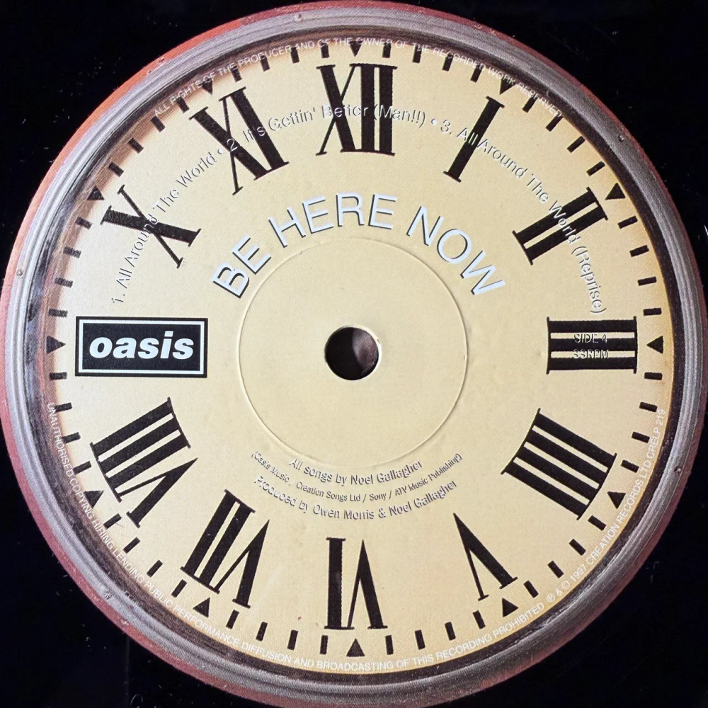 Oasis – Be Here Now 2LP (Англия 1997г.)Т
