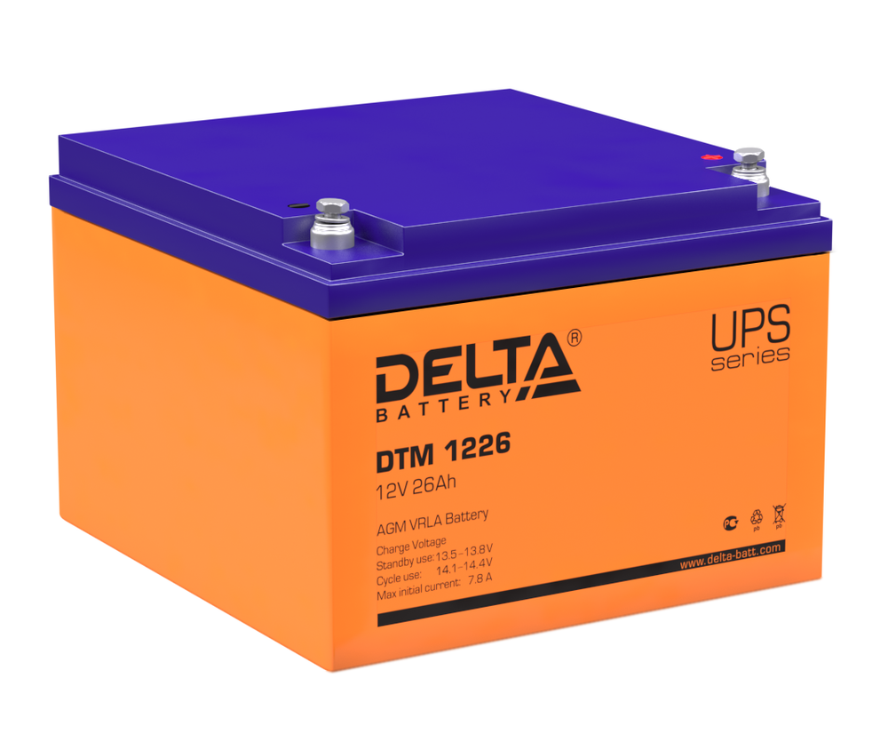 Батарея  Delta DTM 1226