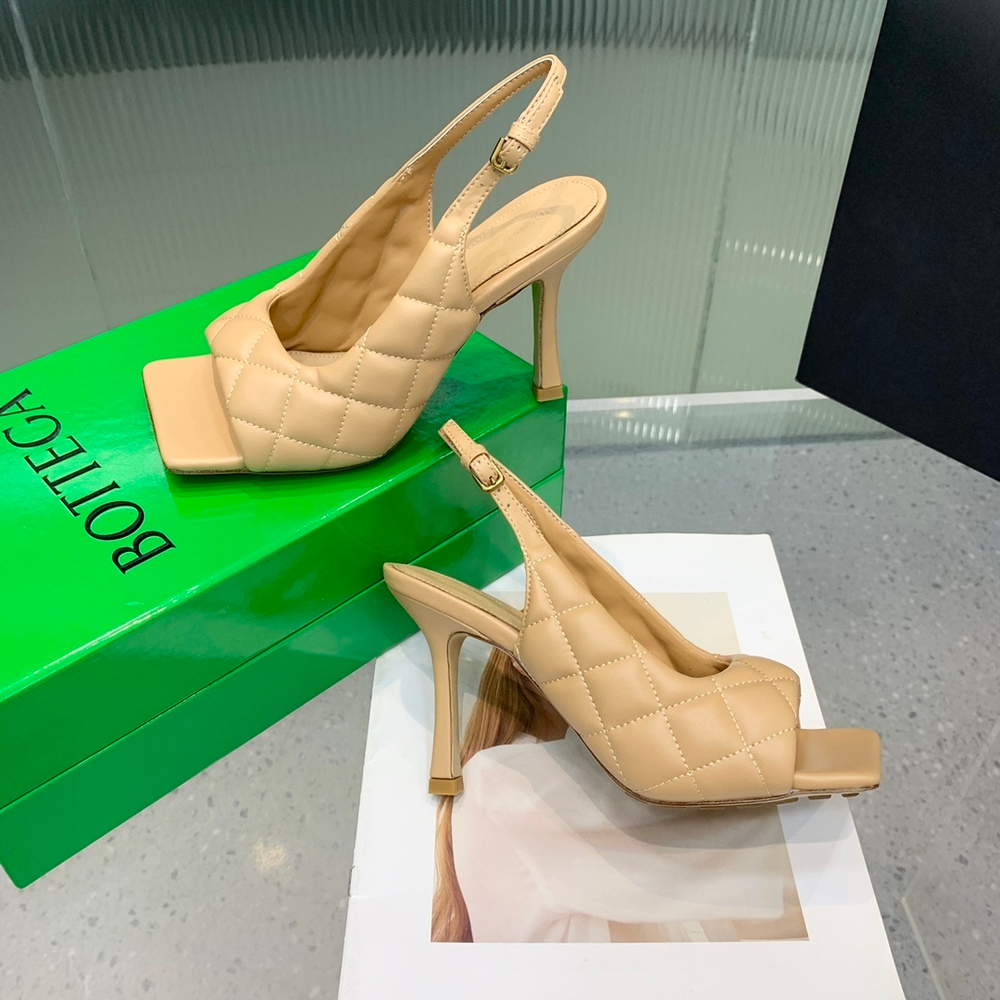 Bottega Veneta Padded Slingback Sandal