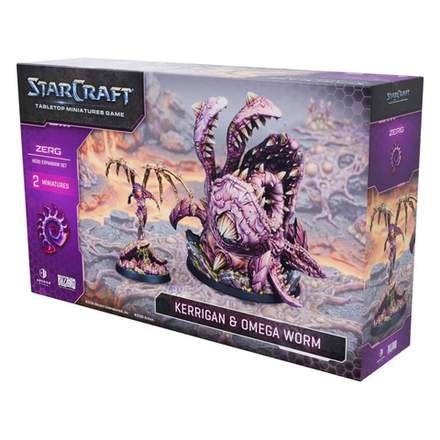 Starcraft - Kerrigan & Omega Worm: Zerg Hero Expansion Set [ПРЕДЗАКАЗ. ОКТЯБРЬ-НОЯБРЬ 2026]