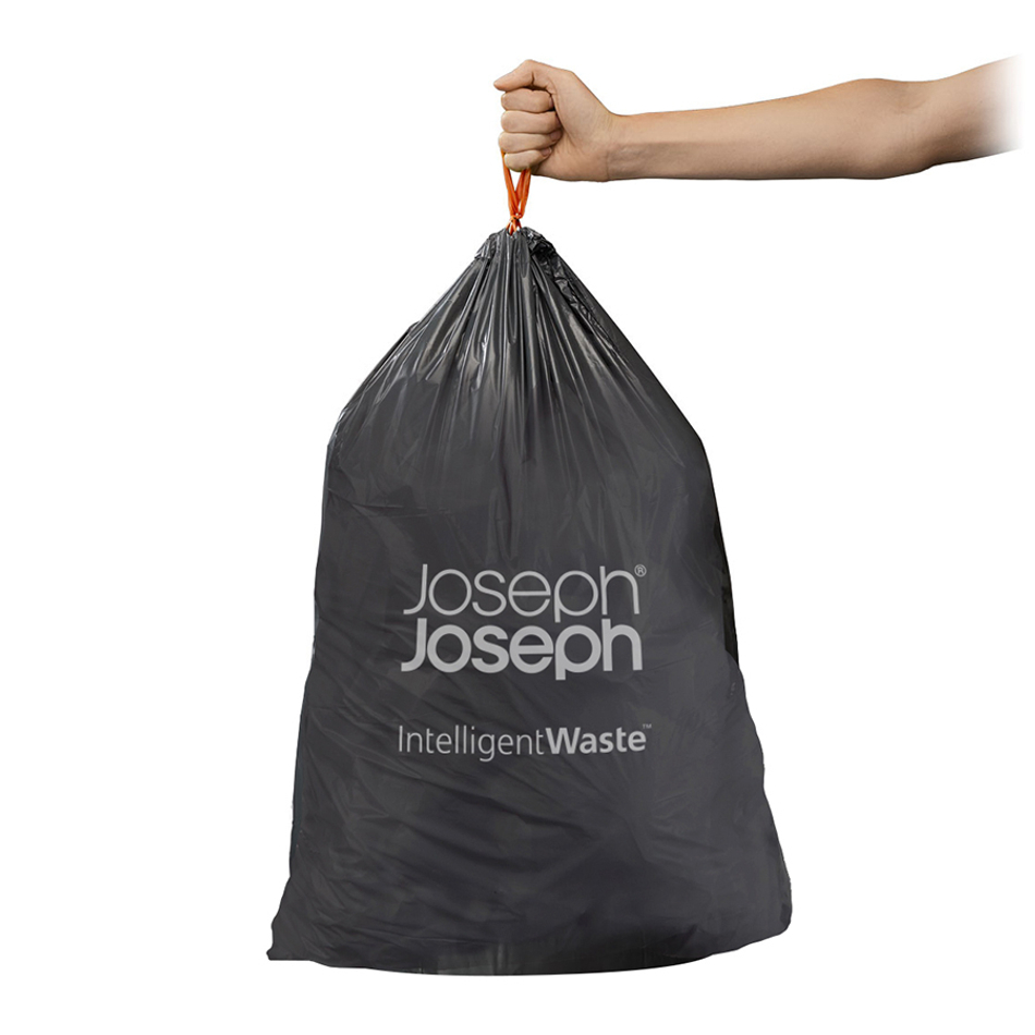 Пакеты для мусора IW6 30л экстра прочные (20 шт), Joseph Joseph