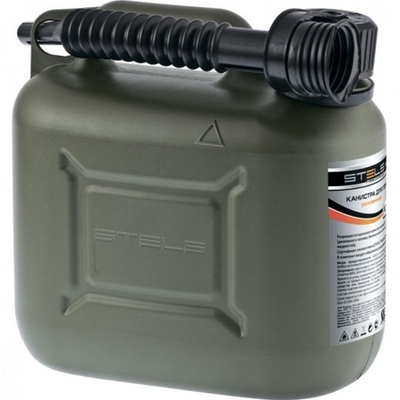 Канистра для ГСМ Stels 10 л пластиковая, усиленная