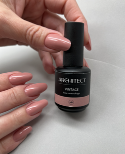 Камуфлирующая крепкая каучуковая база HARD Nail ARCHITECT 03 VINTAGE Base Camouflage 15 ml