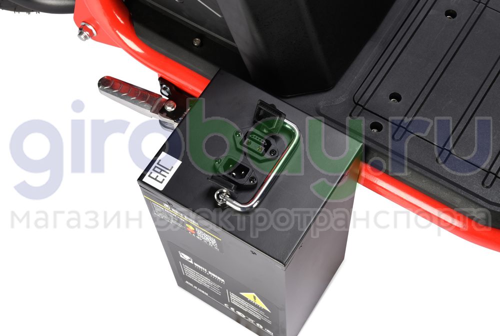 Электроскутер WHITE SIBERIA PRO BLACK EDITION 5000W фото 29 фото №31
