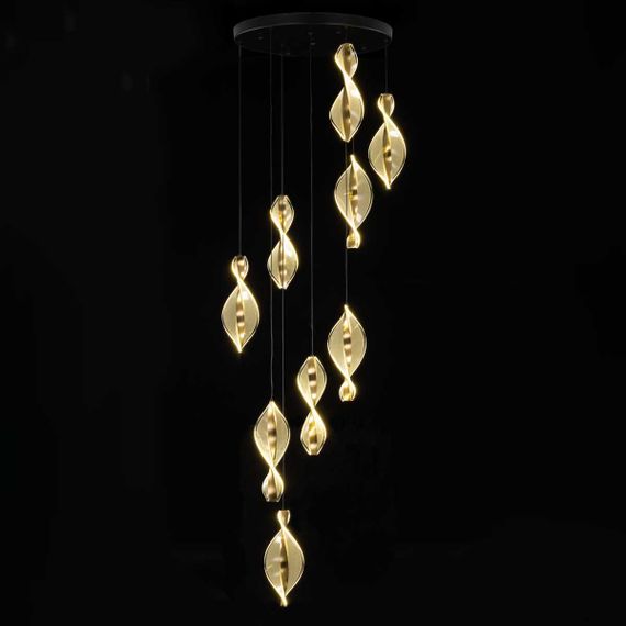 Подвесная светодиодная люстра Citilux Vind CL214091