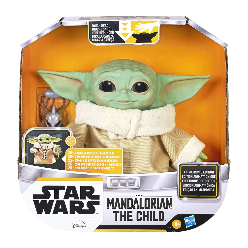 Hasbro Star Wars Mandalorian The Child - Интерактивная фигурка малыша Йоды F1119 / артикул   F1119  / GTIN 5010993762163