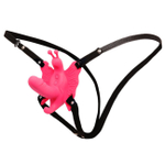 Бабочка с вагинальным стимулятором Ultra Passionate (10 режимов) (Цвет: розовый)