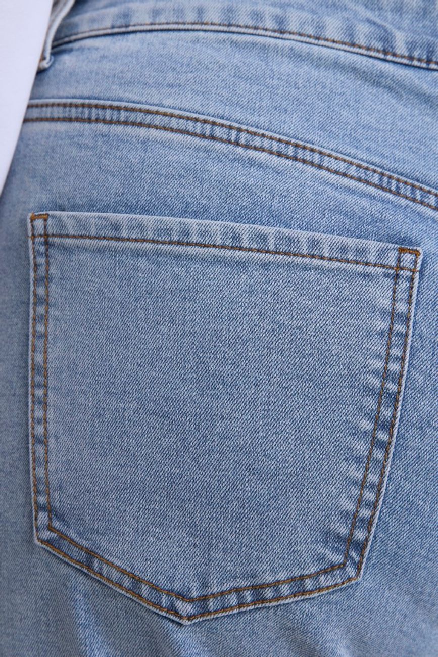 Джинсы straight fit, синий