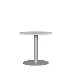 Стол переговорный круглый Zion Light 80x80x75