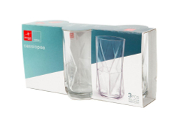 Набор стаканов 3шт 480мл Bormioli Rocco Cassiopea