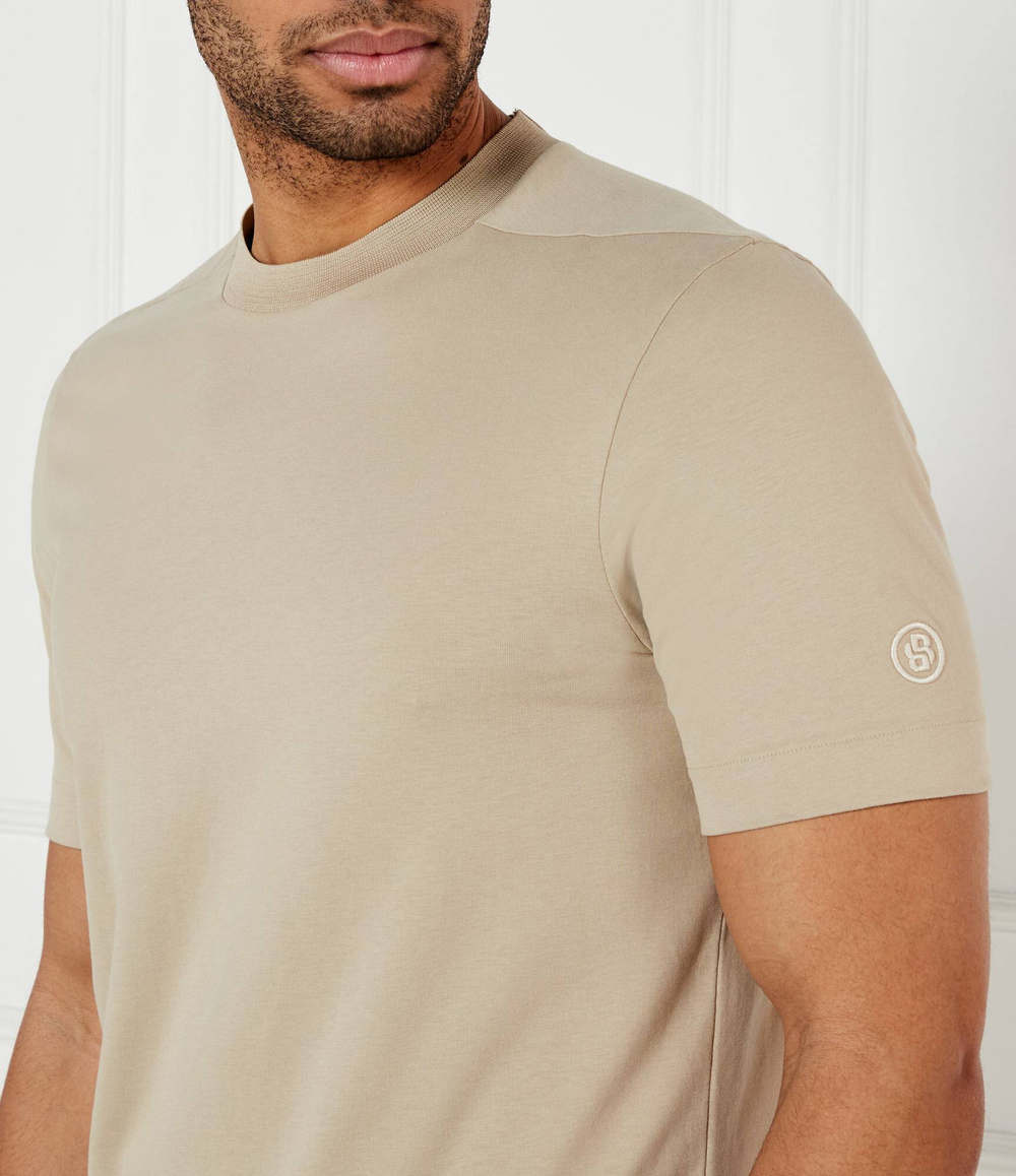Футболка C-Taut 42 BOSS BLACK - бежевый(50537352)