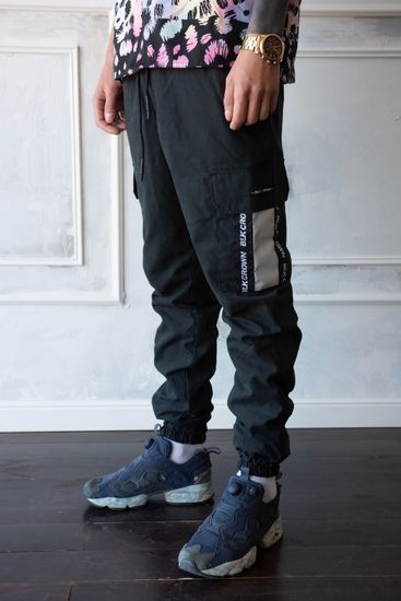 Джоггеры BLK Crown утепленные Scotland (чёрный)