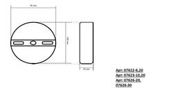 Kink Light 07622-6,20-01 Люстра Ирда бронза E27 240W