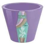 Кашпо для цветов пластиковое 5л d-23 см «Классика» Лаванда