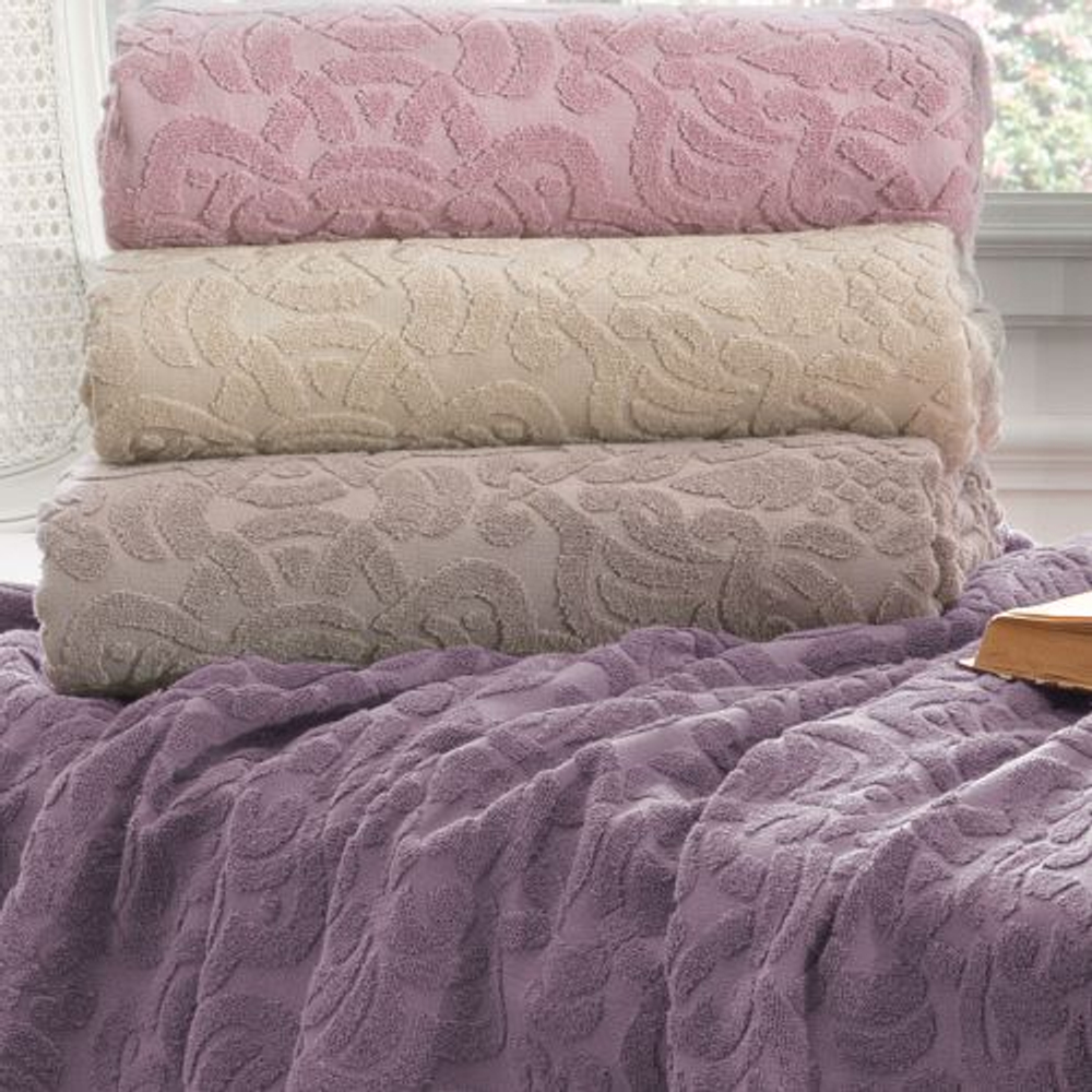 Покрывало 160x220 Tivolyo home Elips лиловое