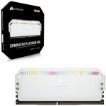 Оперативная память CORSAIR Dominator Platinum RGB, 32 Гб DDR5 (2x16 Гб), CL36, 6200 МГц, Белая (CMT32GX5M2X6200C36W)