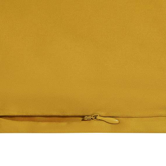 Комплект постельного белья из премиального сатина горчичного цвета из коллекции essential, 150х200 см