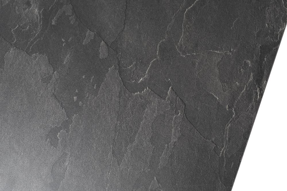 "Варадеро" журнальный стол из HPL 110х60 H43, каркас алюминий темно-серый (RAL 7024), цвет столешницы "серый гранит"