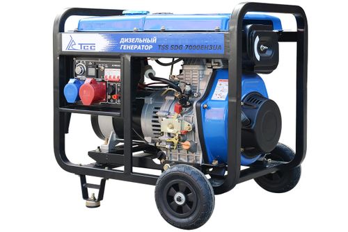 Дизель генератор TSS SDG 7000EH3UA - [6.5 кВт / 220V-380V] эл. старт
