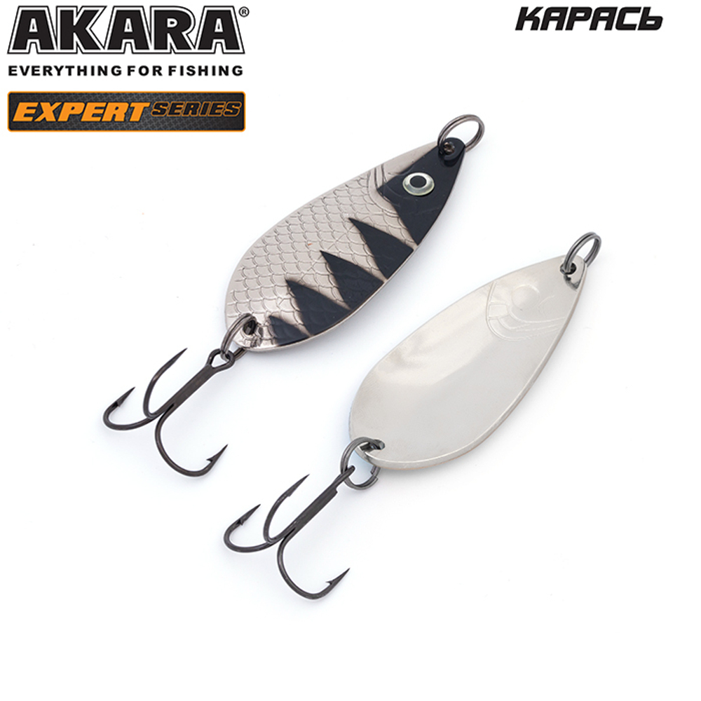 Блесна колебалка Akara Expert Карась 65 мм 18 гр. 13/SIL