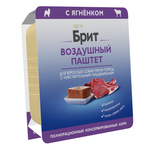 Brit Premium Воздушный паштет с ягненком для взрослых собак мини пород с чувствительным пищеварением 100 г