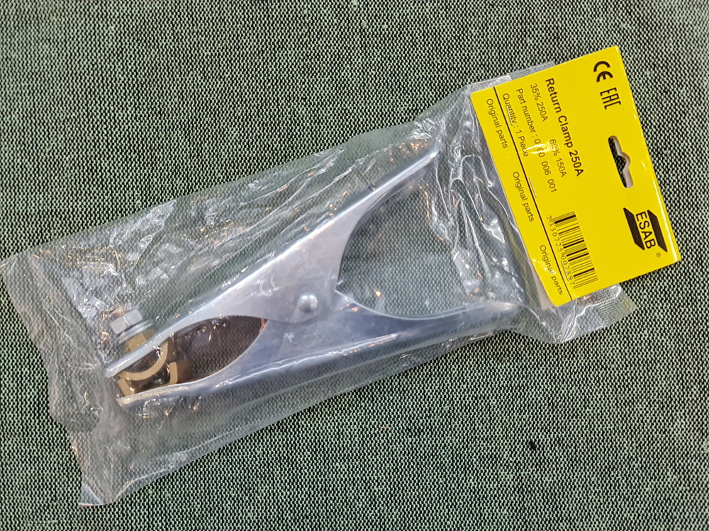 Зажим заземления (земля) для сварочного аппарата Esab Return clamp 250A