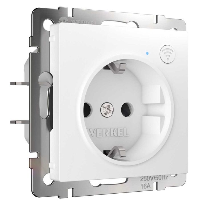 Розетка Wi-Fi Werkel (Умный дом) белый W1171601 a056417
