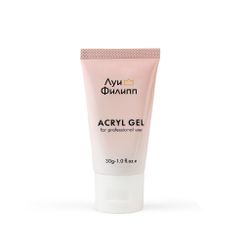 Луи Филипп Acryl Gel Clear - Полигель для наращивания ногтей бесцветный, 30мл