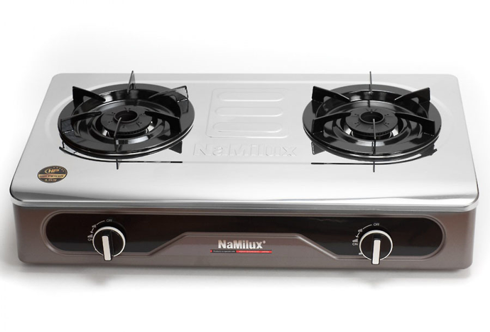 Двухконфорочная газовая плита NaMilux D4036APS (DL2063APS)