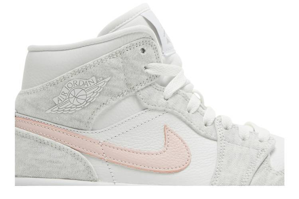 Кроссовки Jordan Air Jordan 1 Mid Se "Light Iron Ore" (Женская размерная сетка)