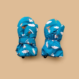 Зимние варежки на липучке (сноубордисты)