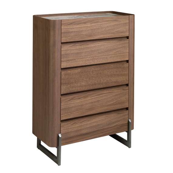 Шифоньер 7153/437-W из ореха и керамики