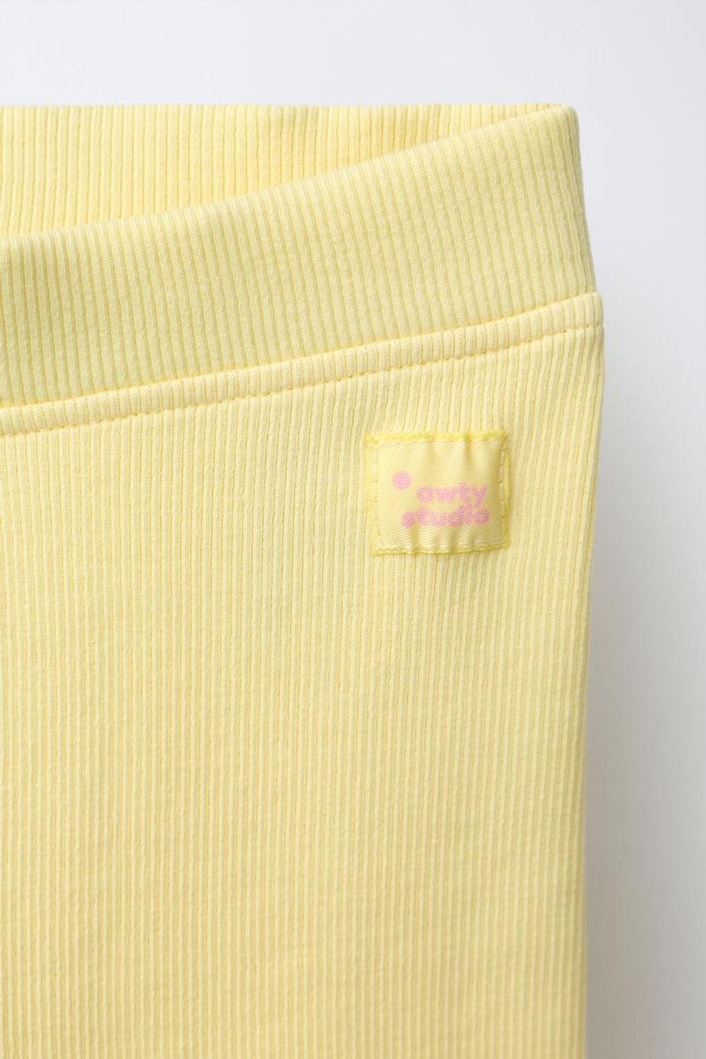 ZARA ВЕЛОСИПЕДКИ В РУБЧИК, ЖЕЛТЫЙ